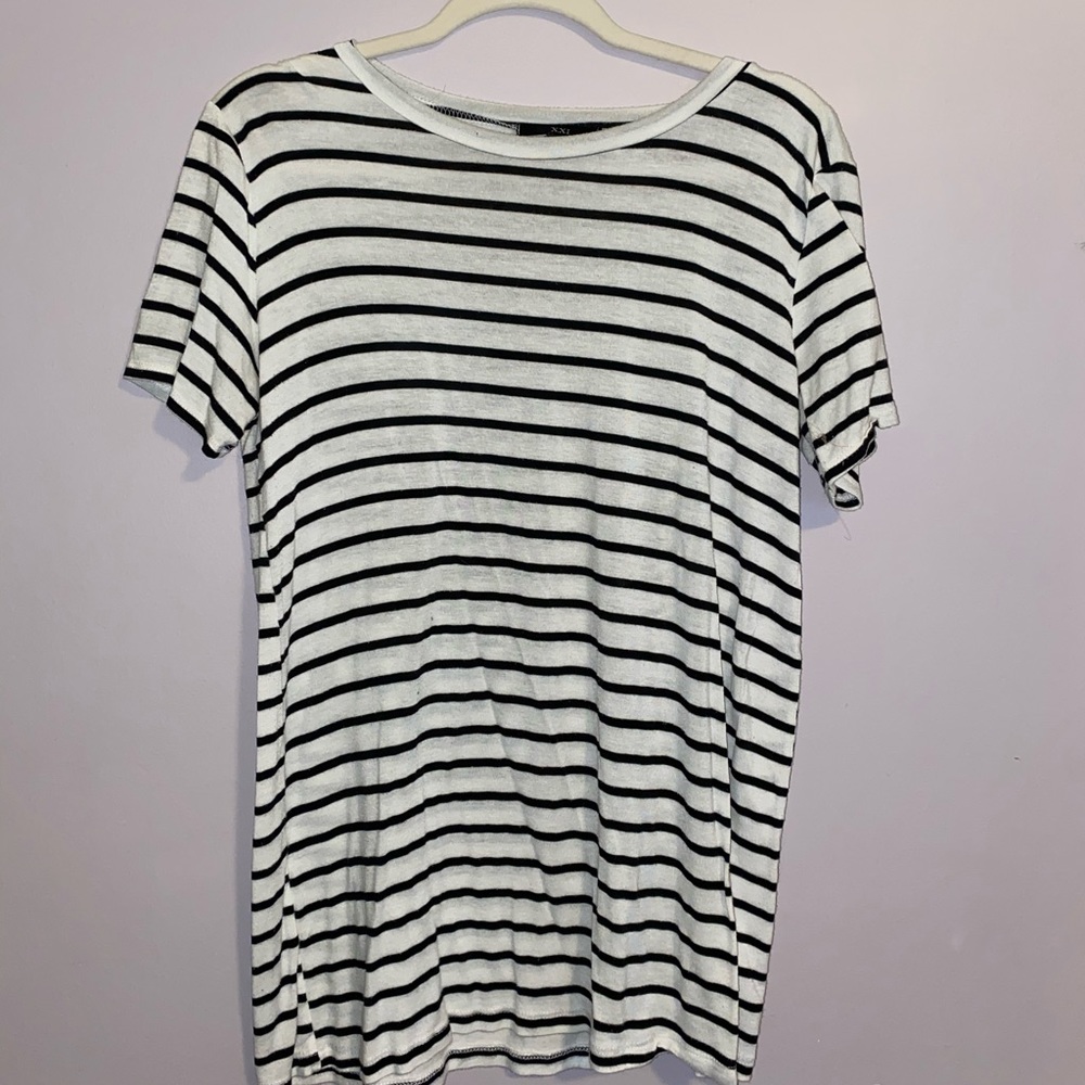 Black & White Striped T-Shirt